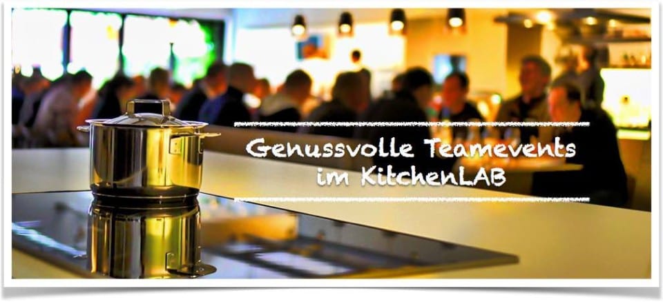 Cooking courses and events in Dortmund: Cooking as an experience for teams of 5 to 250 people during company events, company outings or team training.